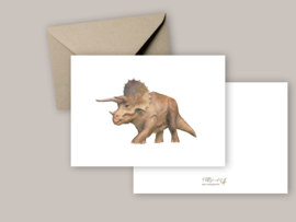 Ansichtkaart "Triceratops"