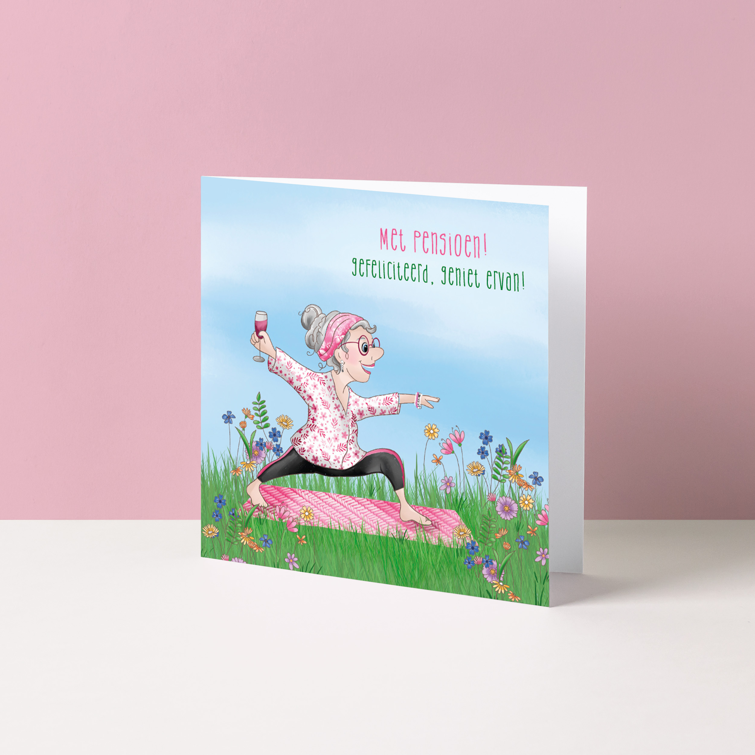Met pensioen! (vrouw)