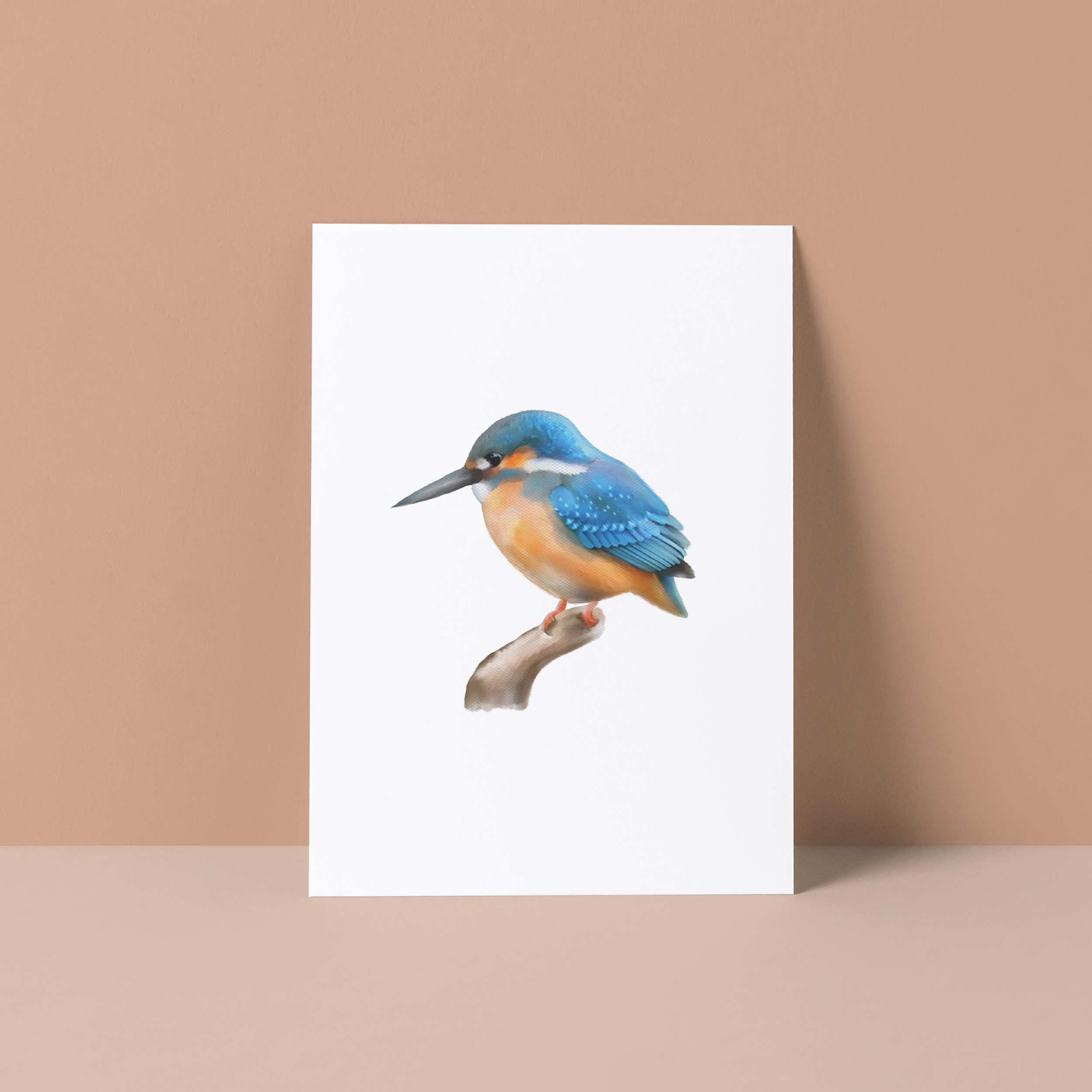 Ansichtkaart "IJsvogel"