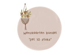 Wenskaartenbundel 10 (kortingscode)