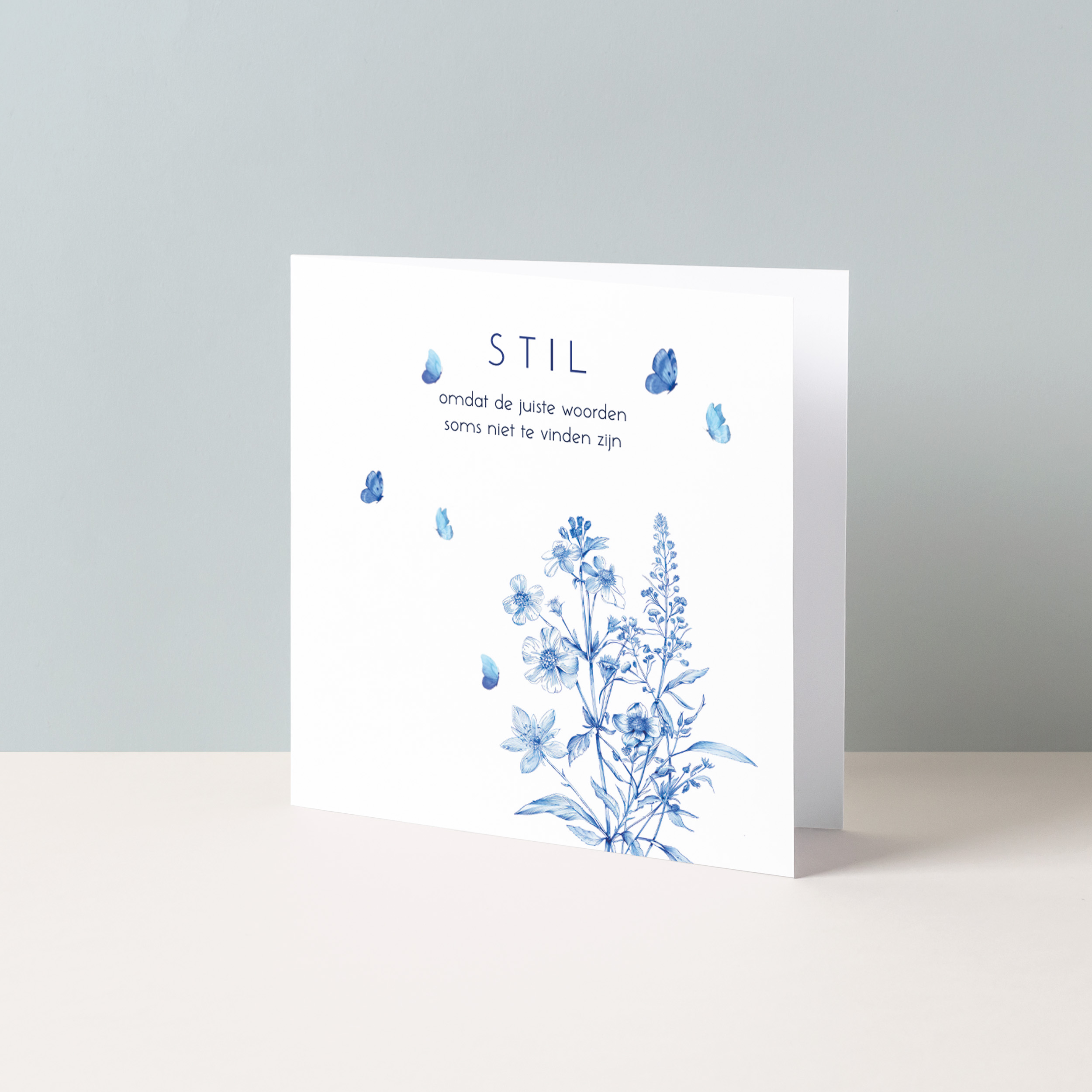 Condoleance|Herdenken"Stil"