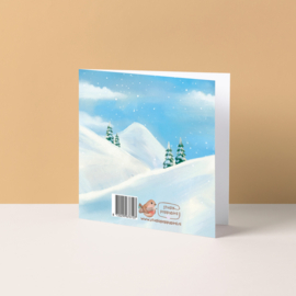 Kerstkaart "Vriendjes"