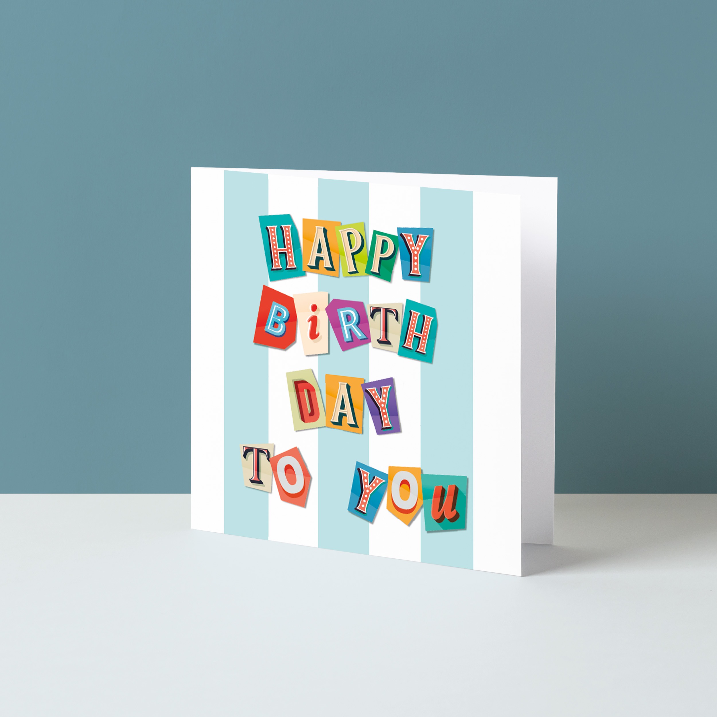 Happy Birthday to you (blokjes)