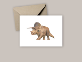 Ansichtkaart "Triceratops"