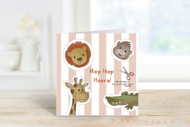 Hiep Hiep Hoera (slingerkaart)