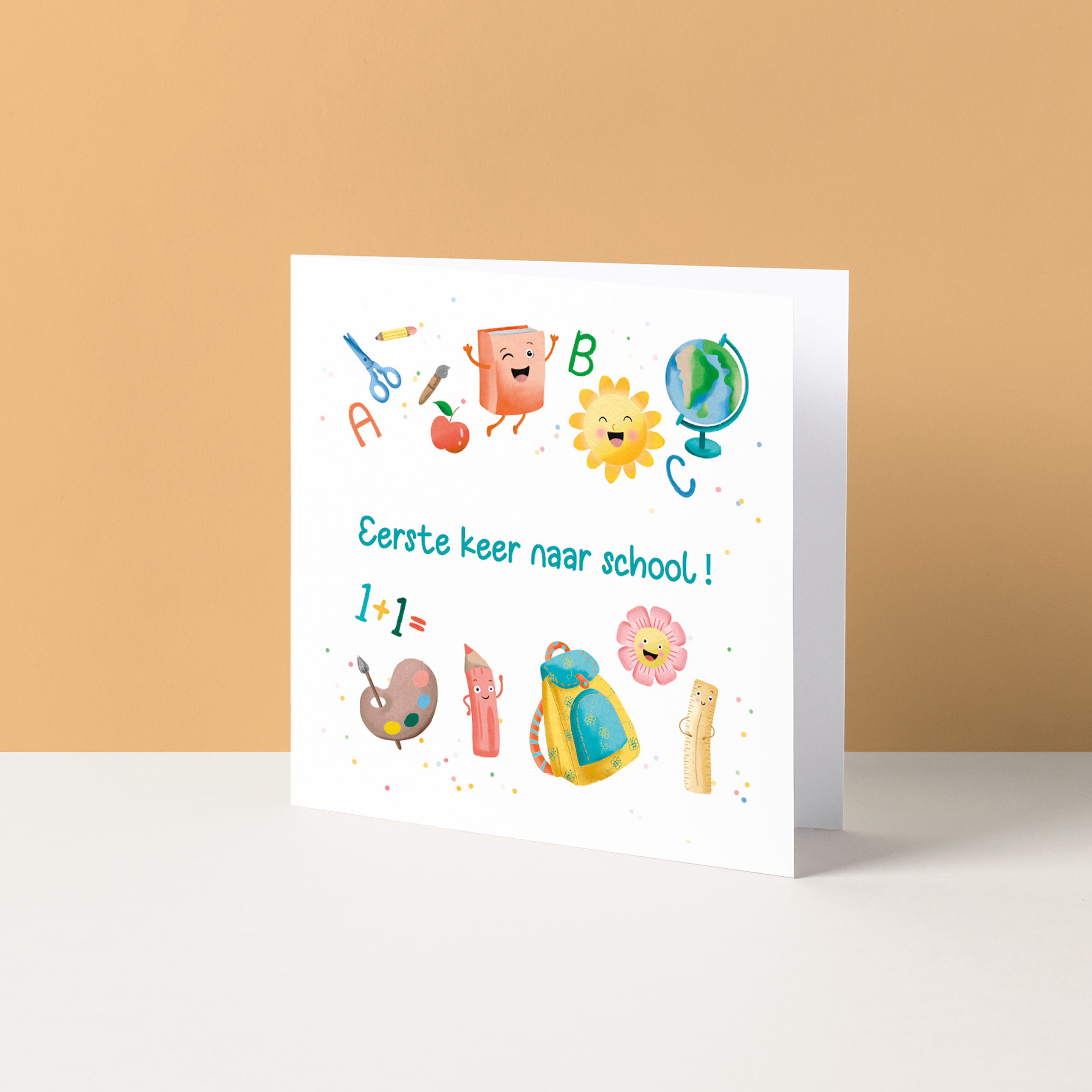 Eerste keer naar school!