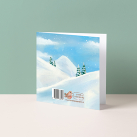 Kerstkaart "Vriendjes"