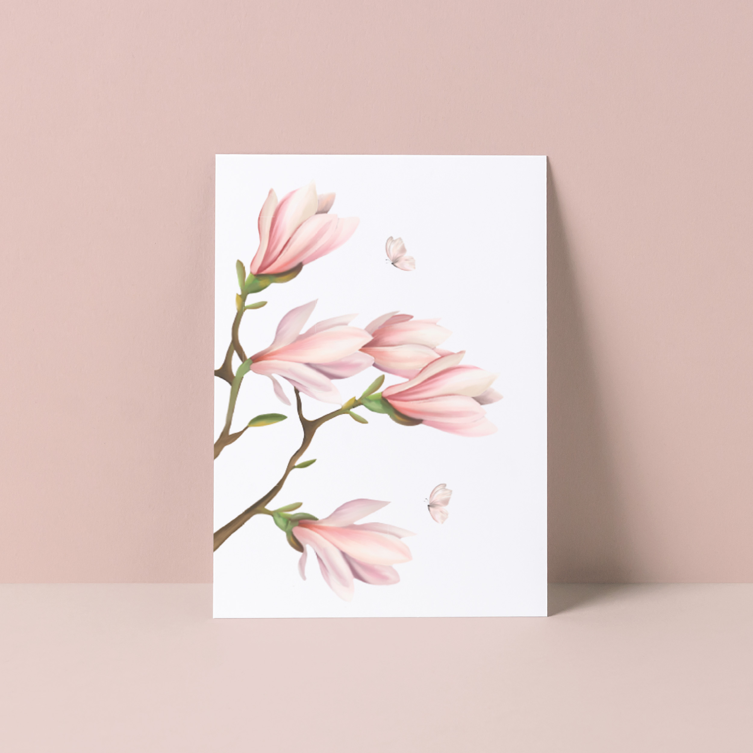 Ansichtkaart "Magnolia"