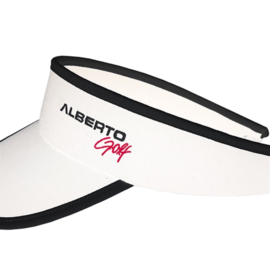 Visor Golf Cap, wit