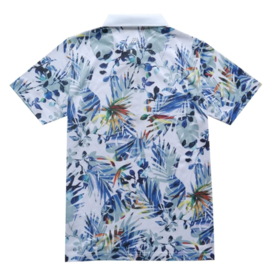 June Hawaii Print, blauw fantasy