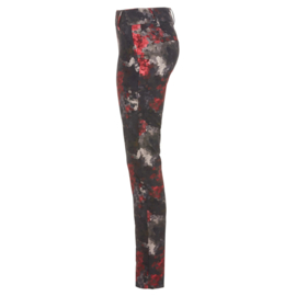 Lucy WR Fancy Print, Fantasy zwart/groen/rood