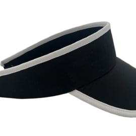 Visor Golf Cap, zwart