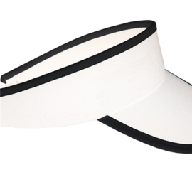 Visor Golf Cap, wit