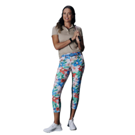 Lucy-CR Flower Jersey, Multicolor bloemen