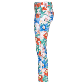 Lucy-CR Flower Jersey, Multicolor bloemen