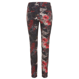 Lucy WR Fancy Print, Fantasy zwart/groen/rood