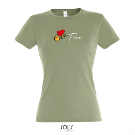 Shirt ronde hals dames