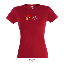 Shirt ronde hals dames