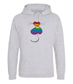 Hoodie zonder insteek (Uni)