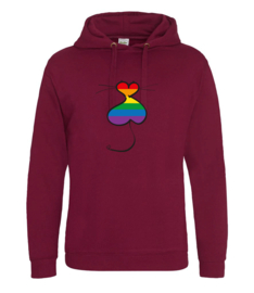 Hoodie zonder insteek (Uni)