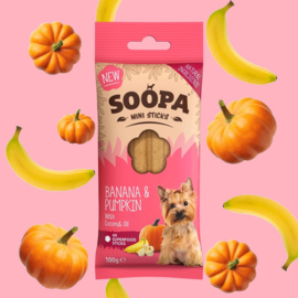 Soopa dental sticks met banaan en pompoen