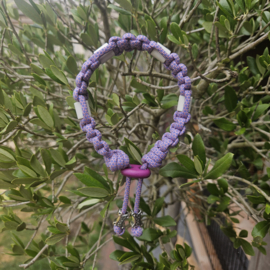 ANTI-TEKENBAND lavender-lavender 26 cm