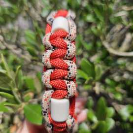 ANTI-TEKENBAND rood-multi zand 30 cm