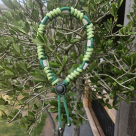 ANTI-TEKENBAND lime-groen 34 cm