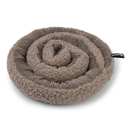 District 70 SWIRL snuffelmat  taupe 34 cm