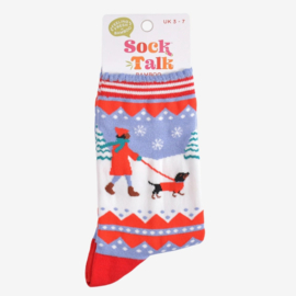 Teckel sokken KERST