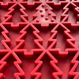 Sodapup lickmat kerstboom - rood
