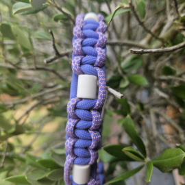 ANTI-TEKENBAND lavender-paars 38 cm