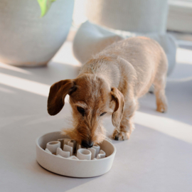 District 70 BAMBOO Slow Feeder 28 cm Merengue (voor grote hond)