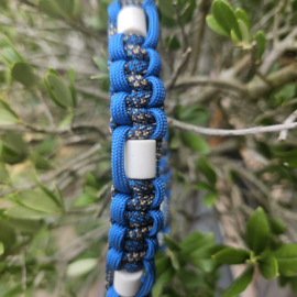 ANTI-TEKENBAND multi blauw-blauw 35 cm