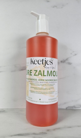 Keetjes zalmolie puur - 1000 ml