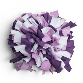 Snuffelmat paars/wit 40 x 40 cm
