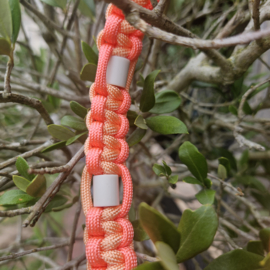 ANTI-TEKENBAND koraal-zalm 36 cm