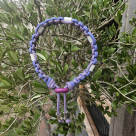 ANTI-TEKENBAND lavender-paars 30 cm