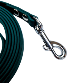 Biothane looplijn donker groen 0,9 mm 2 meter