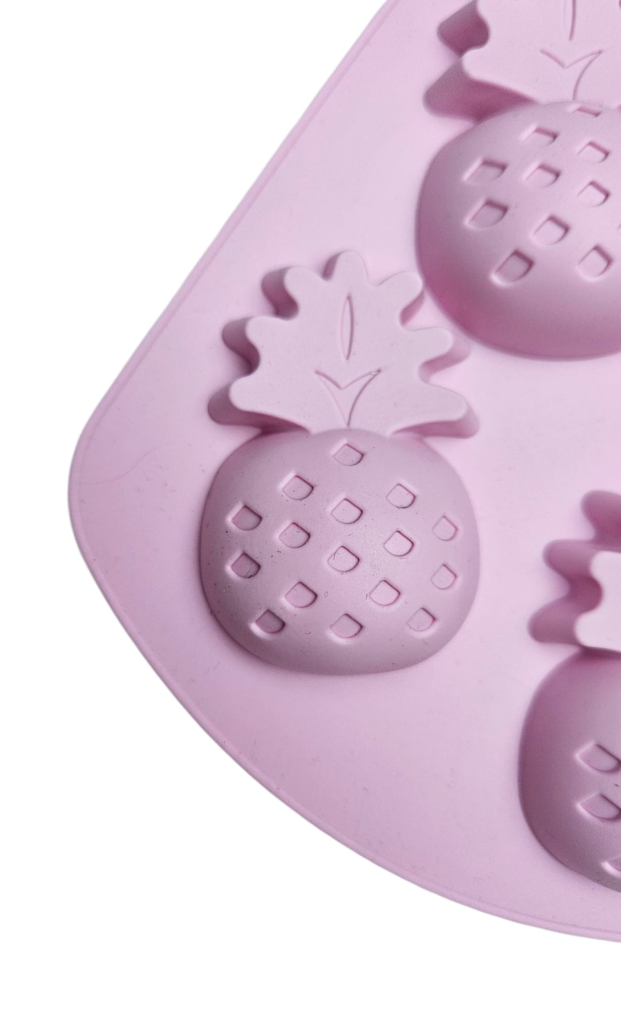 Ijsblokjes vorm  - ananas roze