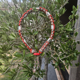 ANTI-TEKENBAND multi zand-rood 38 cm