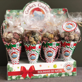 Cooka´s Cookies Kerstballen - Rundvlees - Natuurlijke hondensnoepjes