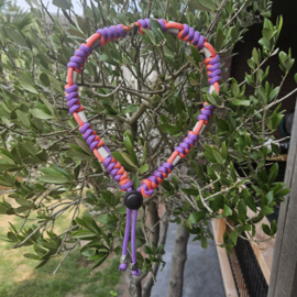 ANTI-TEKENBAND koraal-paars 48 cm