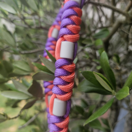 ANTI-TEKENBAND koraal-paars 48 cm