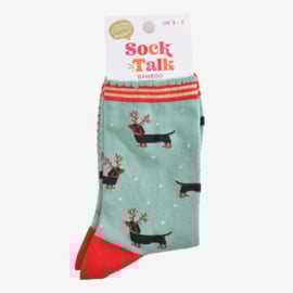 Teckel sokken KERST
