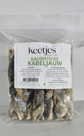 Keetjes kabeljauw kauwsticks