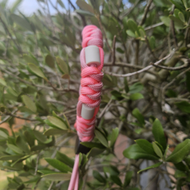 ANTI-TEKENBAND hot pink 24 cm