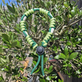 ANTI-TEKENBAND lime-groen 24 cm