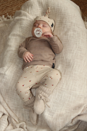 Newbornset - Little flower beige