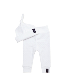 Newbornset - Pointelle ecru